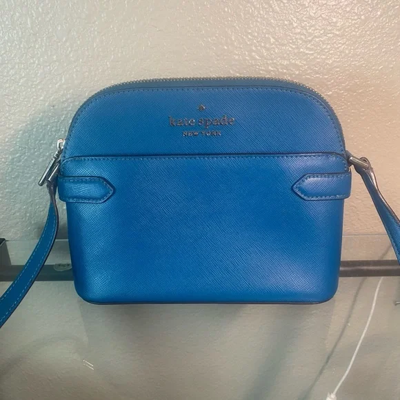 Kate Spade Vibrant Blue Crossbody Bag - Picture 1 of 9